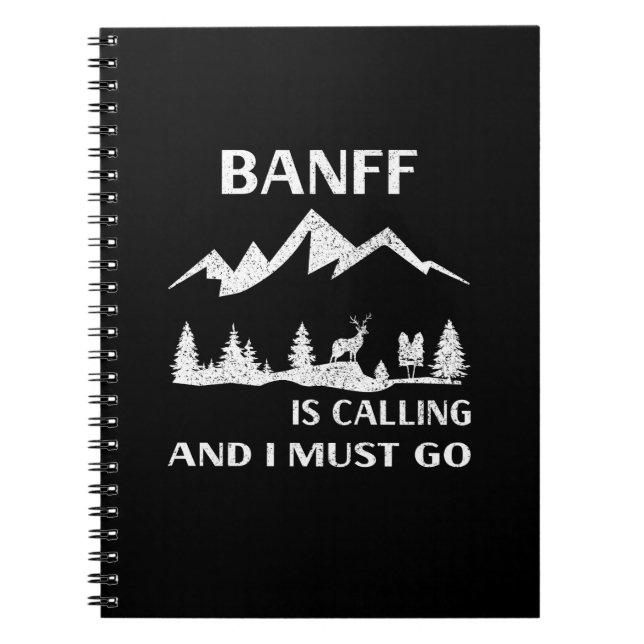 Carnet Parc national de Banff (Devant)