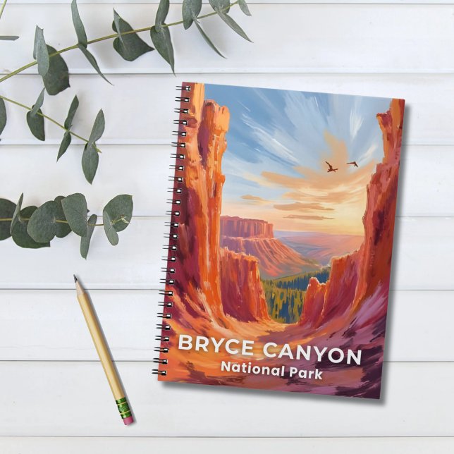 Carnet Parc national de Bryce Canyon | Voyage dans l'Utah (Créateur téléchargé)