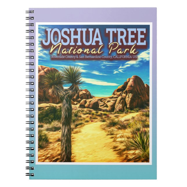 CARNET PARC NATIONAL DE JOSHUA TREE - CALIFORNIE US (Devant)