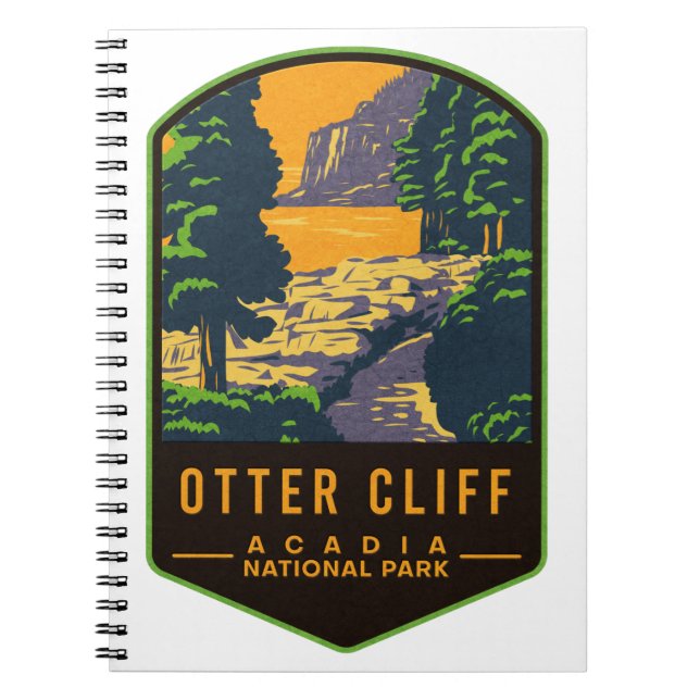 Carnet Parc national de l'Acadie de Otter Cliff (Devant)