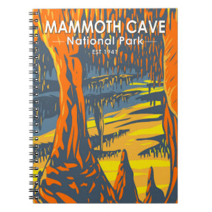 Carnet Parc national de Mammoth Cave Kentucky