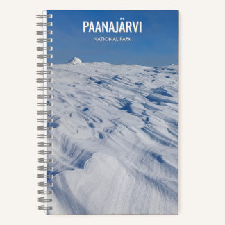 Carnet Parc national de Paanajarvi Paysage hivernal ennei