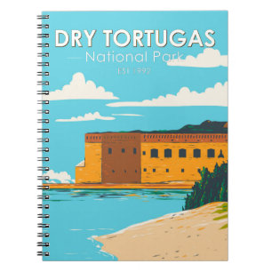 Carnet Parc national de Tortugas sec Florida Fort Vintage
