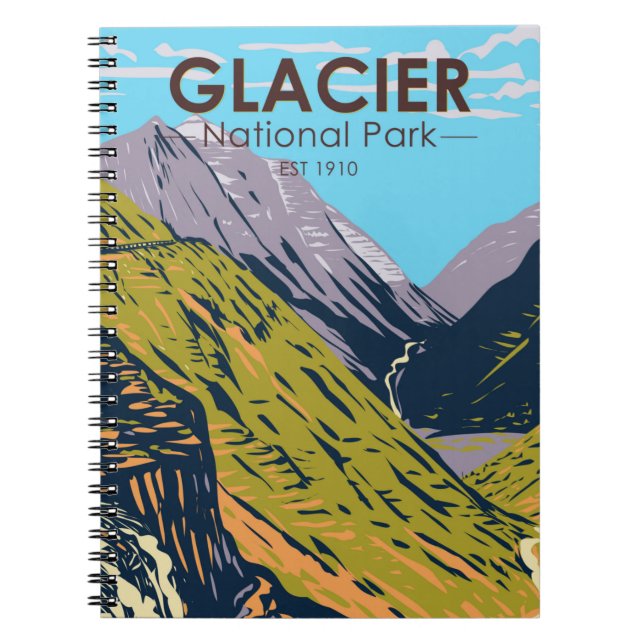 Carnet Parc national des Glaciers Aller au chemin Sun (Devant)