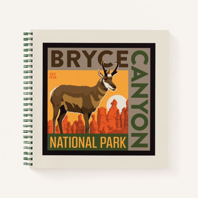 Carnet Parc national du Bryce Canyon | Utah (Devant)