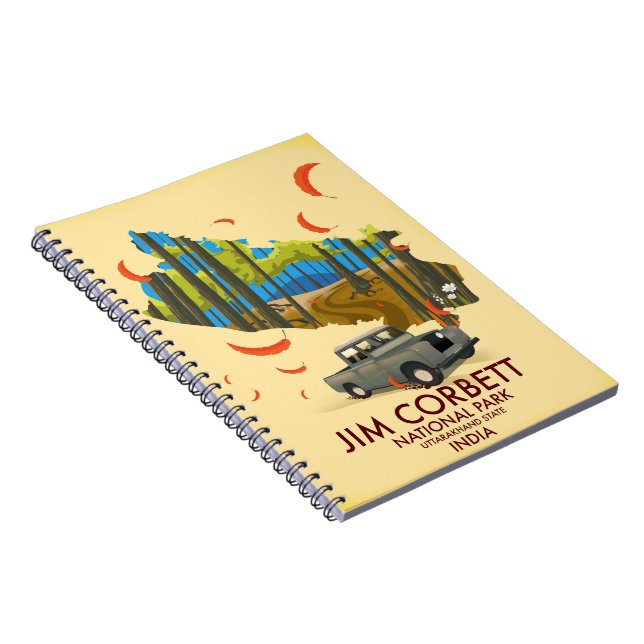 Carnet Parc national Jim Corbett, État d'Uttarakhand (Côté Droit)