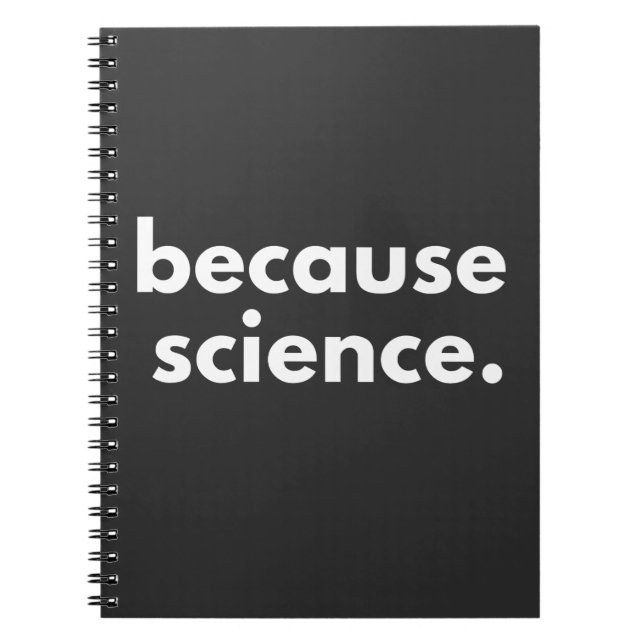 Carnet Parce que la science (Devant)