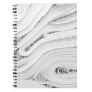 Carnet Parcelle de tissu blanc