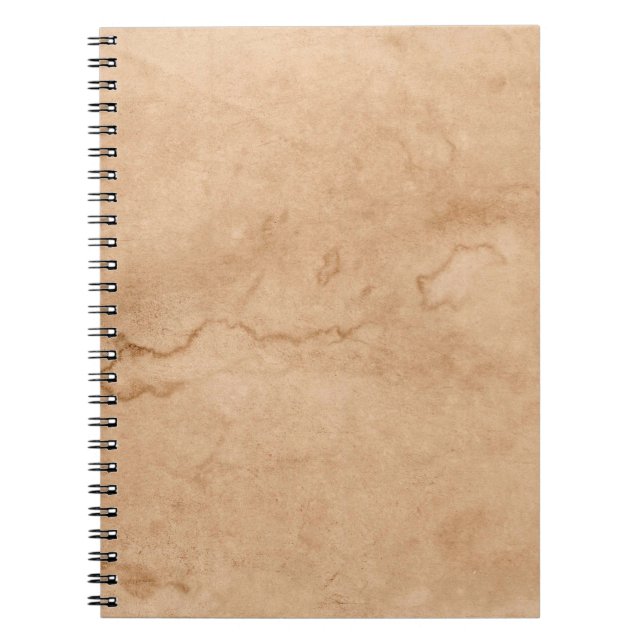 Carnet Parchemin de papier vieilli texture (Devant)