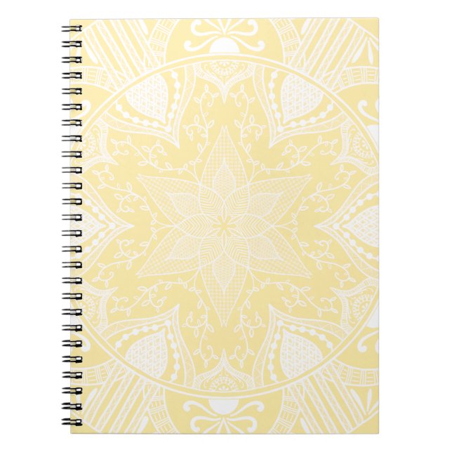 Carnet Parchment Mandala (Devant)
