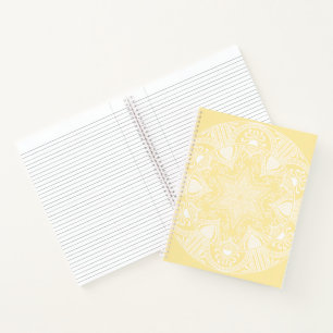 Carnet Parchment Mandala