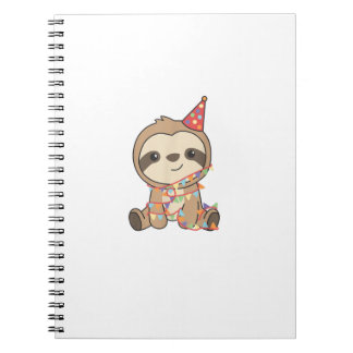 Carnet Paresseux d'anniversaire pour enfants Un t-shirt d