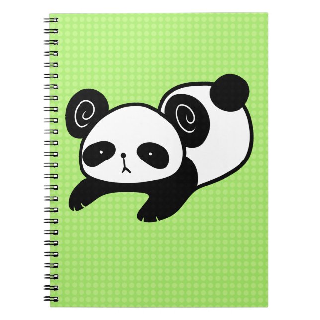 carnet paresseux de panda (Devant)