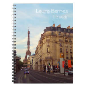 Carnet Paris.   Eiffel tower. France. Notebook