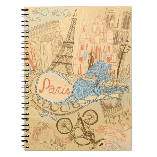 Carnet Paris en France (Devant)