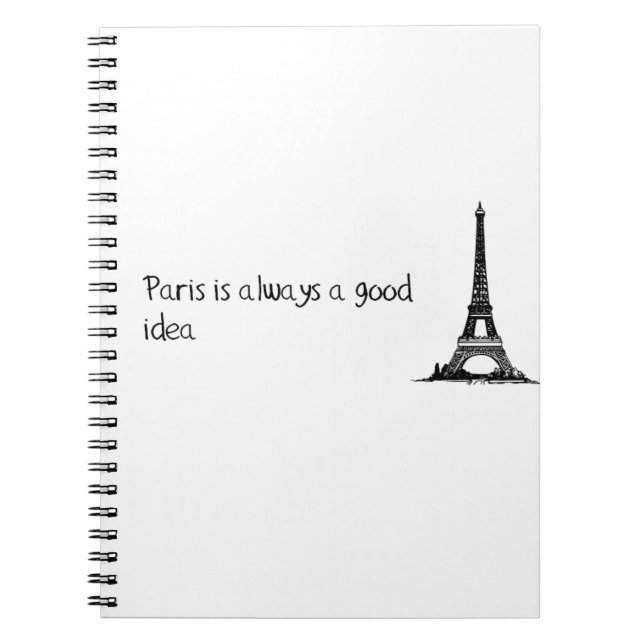 Carnet Paris est toujours une bonne idée (Devant)