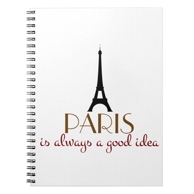 Carnet Paris est toujours une bonne idée (Devant)