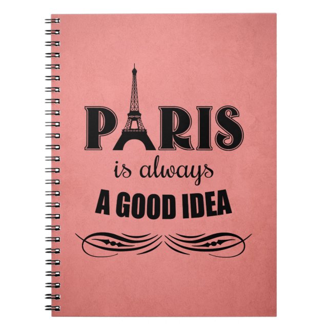 Carnet Paris est toujours une bonne idée (Devant)
