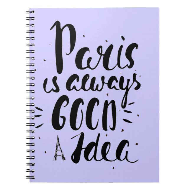 Carnet Paris est toujours une bonne idée (Devant)