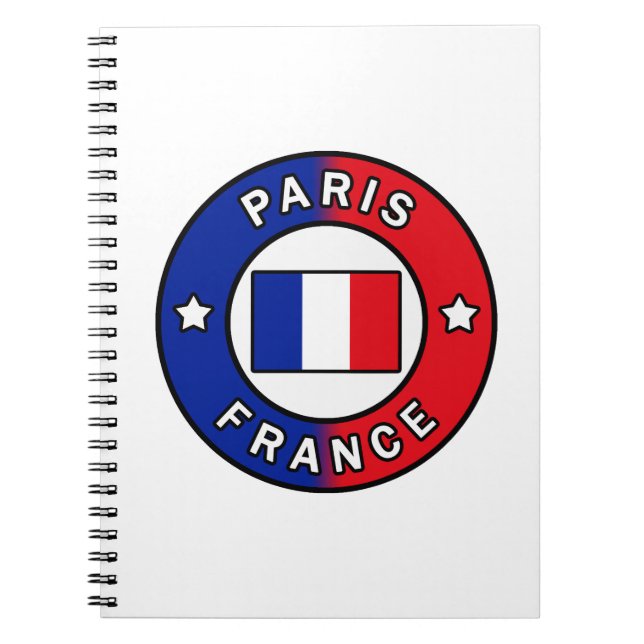 Carnet Paris France (Devant)