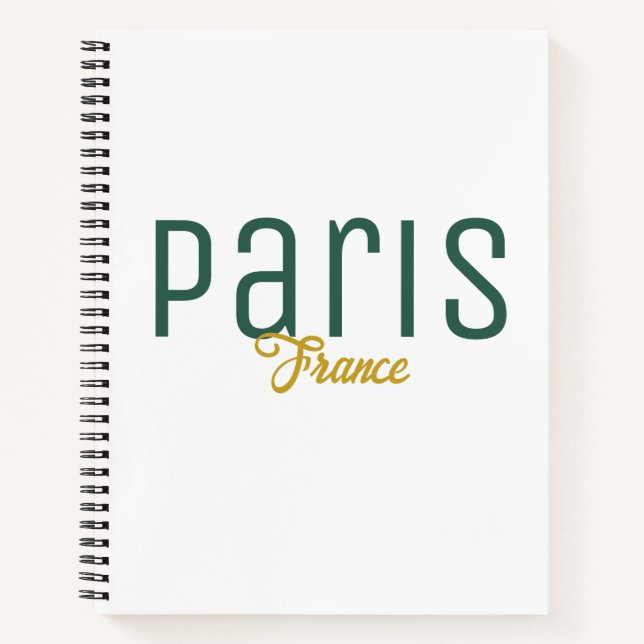 Carnet Paris, France Souvenir (Devant)