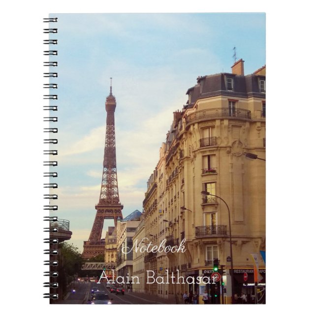 Carnet Paris. France. Tour Eiffel (Devant)