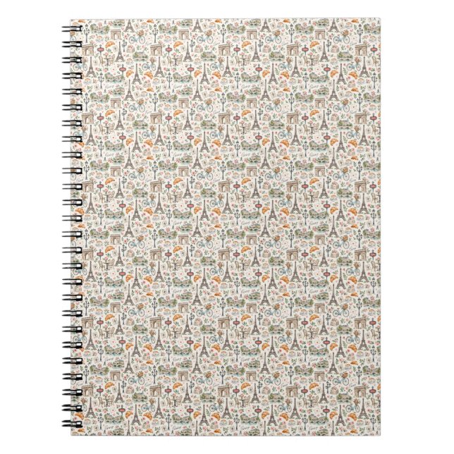 Carnet Paris Icons Chic Design (Devant)