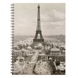Carnet Paris : Tour Eiffel, 1900