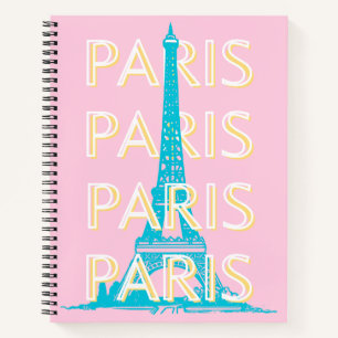 Carnet Paris Travel Art, Travel Art, Preppy, Rose