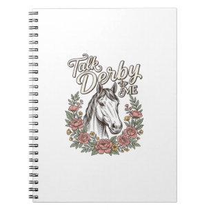 Carnet Parle Derby à Moi Fleur Cheval Vintage Chemise_1