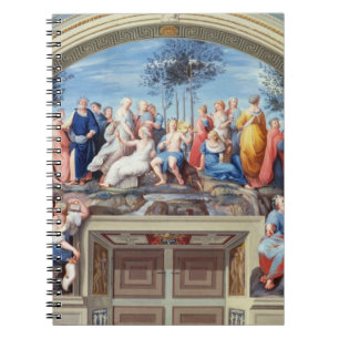 Carnet Parnassus et le Disputa, du della S de strophe