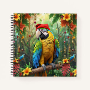 Carnet Parrot de Noël Comme Père Noël-76349