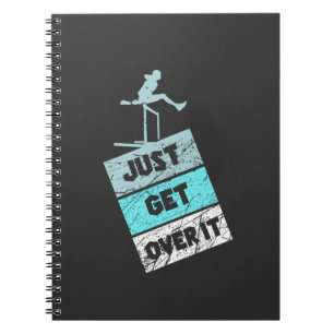 Carnet Participant à une course d'obstacles - obtenez