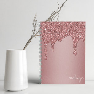 Carnet Parties scintillant fillette Rose Gold Sparkle Dri