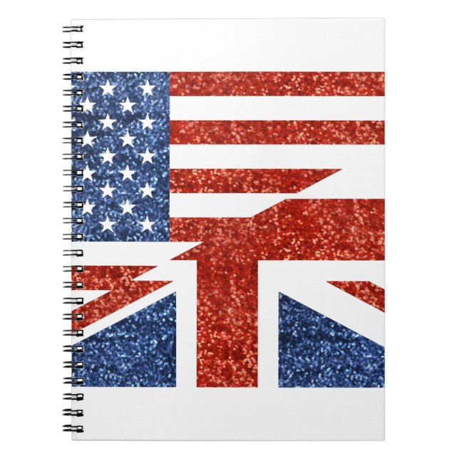 Carnet parties scintillant usa uk (Devant)