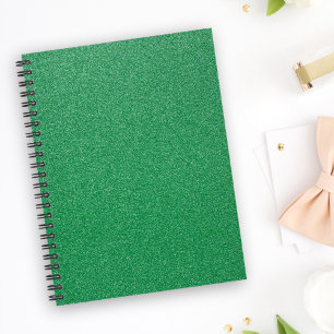 Carnet Parties scintillant verte, Étincelle, Arrière - pl