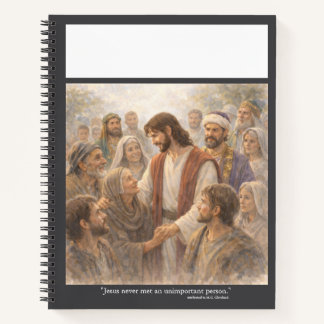 Carnet Pas de personne sans importance