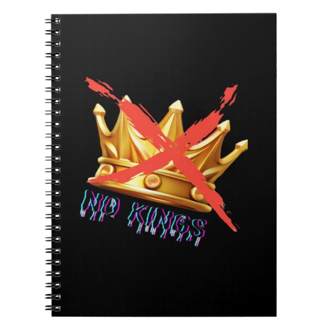 Carnet Pas de rois design tendance (Devant)