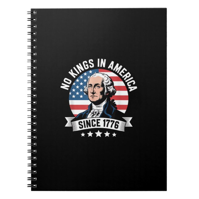 Carnet Pas de rois en Amérique depuis 1776, ambiance libe (Devant)