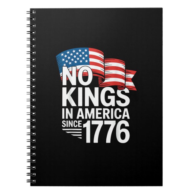 Carnet Pas de rois en Amérique depuis 1776 Protestation C (Devant)