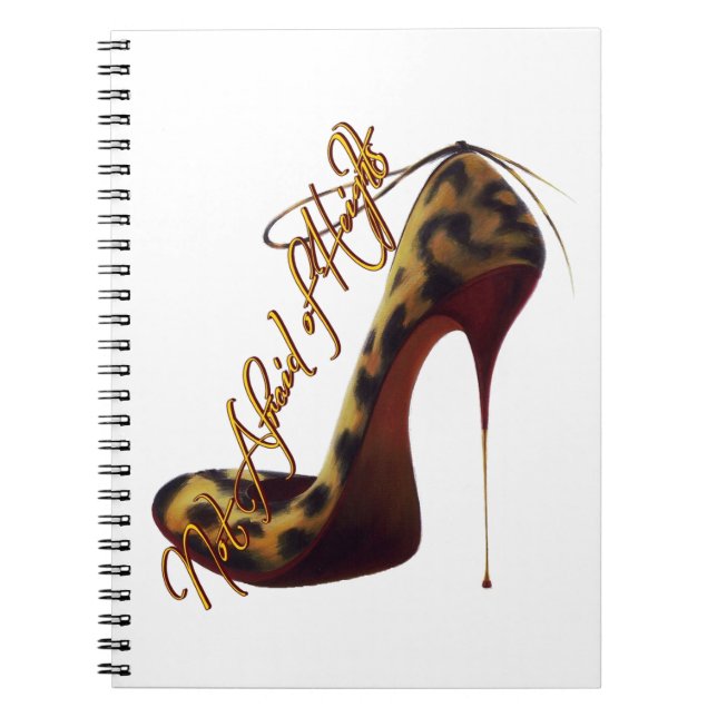 Carnet "Pas peur des hauteurs" Tres Chic High Heights Des (Devant)