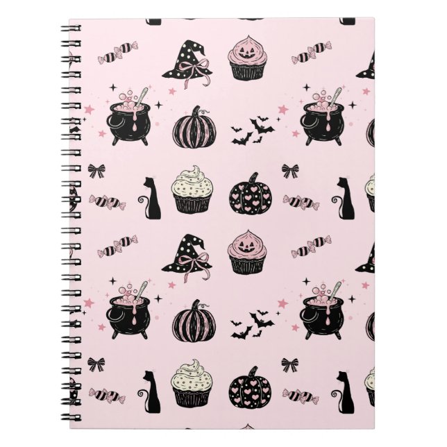 Carnet Pas si effrayant Pinkoween (Devant)