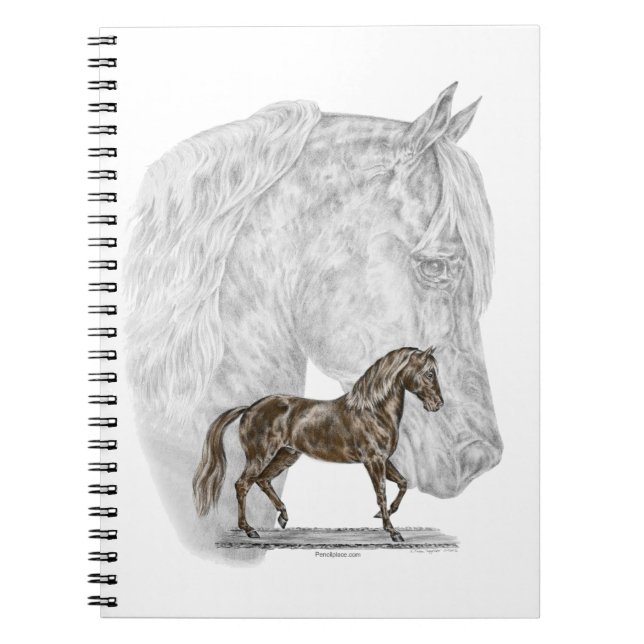 Carnet Paso Fino Cheval Art (Devant)