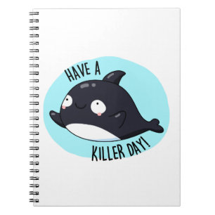 Carnet Passez une journée meurtrière Pun drôle de baleine