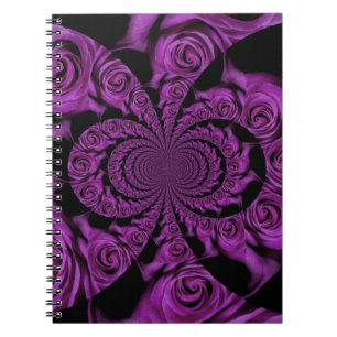 Carnet Passion violette : Royal Romance Roses