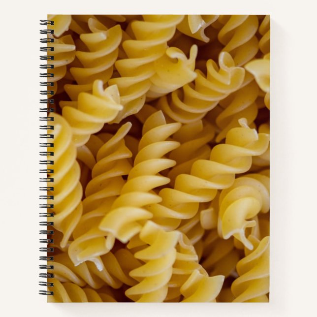 Carnet Pasta Fusilli Noodles (Devant)