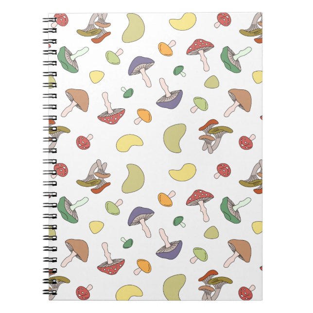 Carnet Pastel aux champignons (Devant)