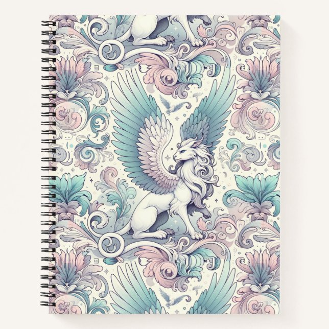 Carnet Pastel Imaginaire Griffin (Devant)