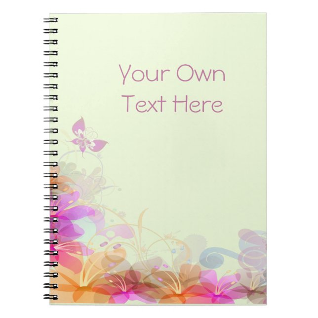 Carnet Pastel Lilies Mariage (Devant)