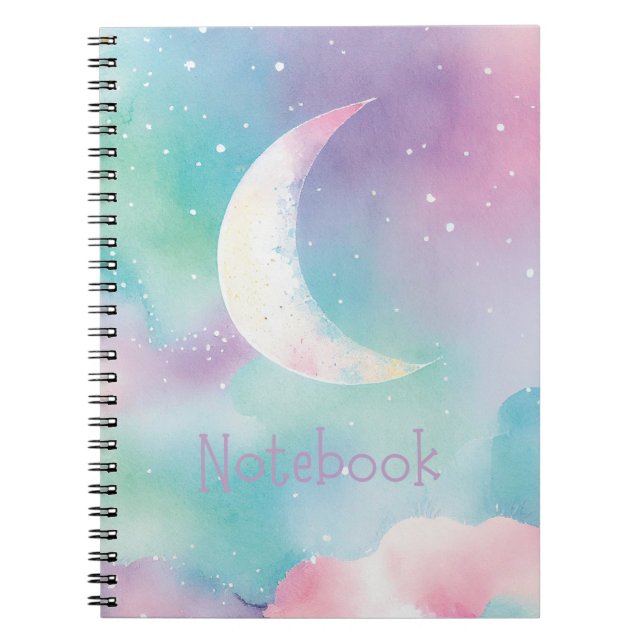 Carnet Pastel Moon (Devant)